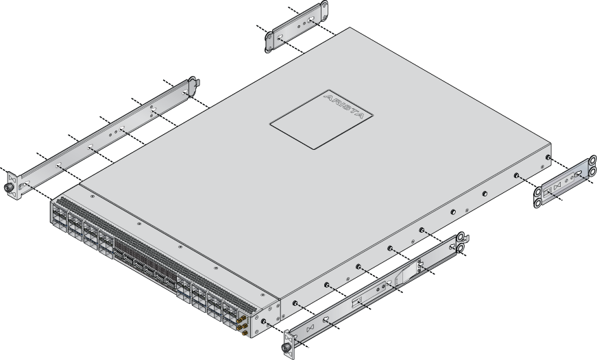 s*u様 Switch 7060X5 Series - Rack Mounting the Switch - Arista